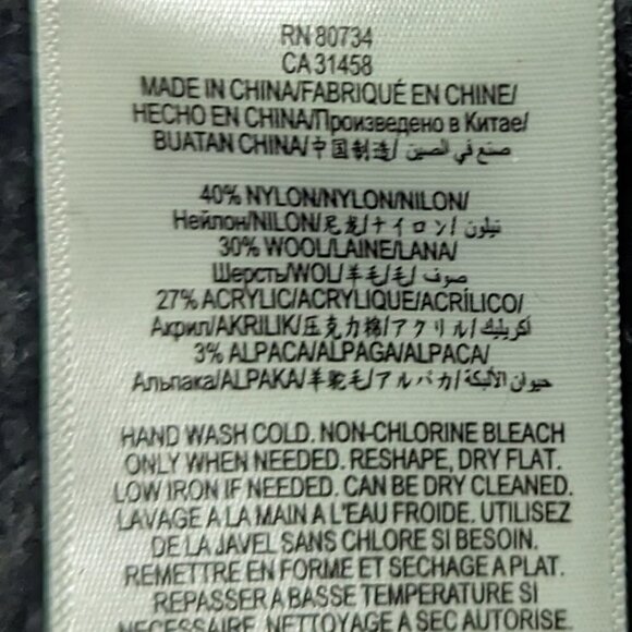 BCBGMAXAZRIA BCBG Charcoal Dolman Knit Cocoon Cardigan Sweater XXS NEW - Picture 4 of 6